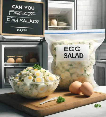 can you freeze egg salad