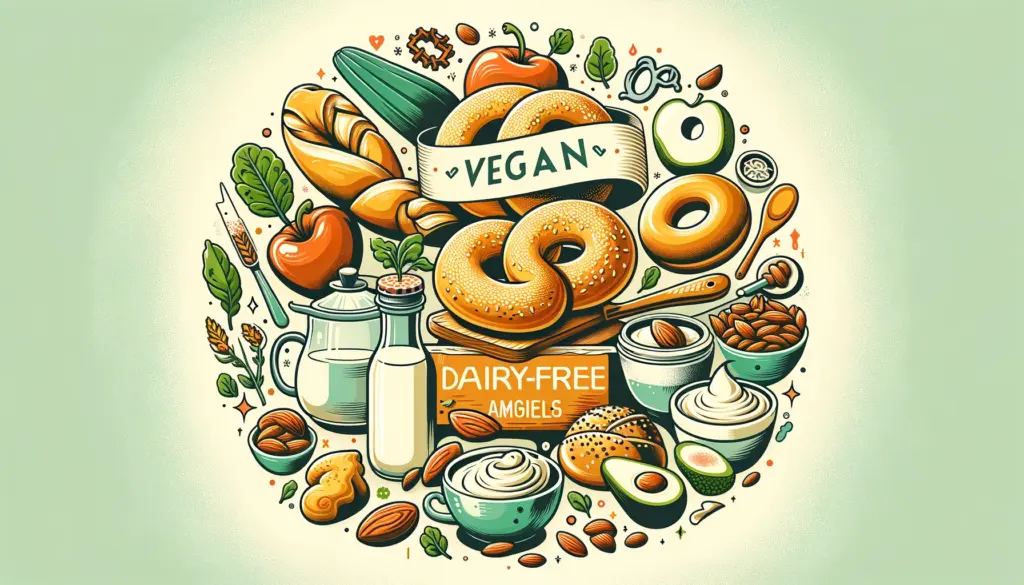 Vegan and Dairy-Free Bagels.