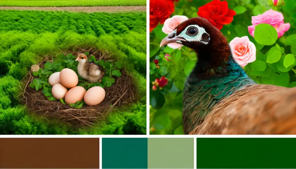 Peacocks Lay Eggs