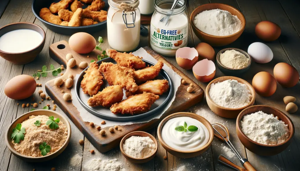 Alternatives for Egg-Free Breading