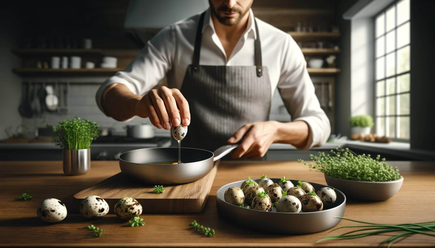 cook quail eggs