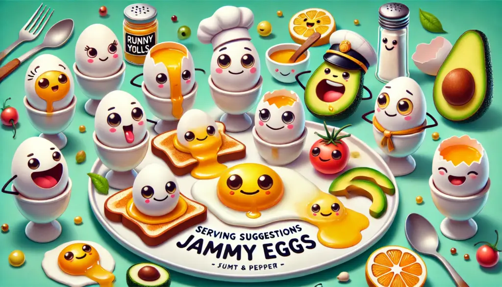 Serving Suggestions for Jammy Eggs