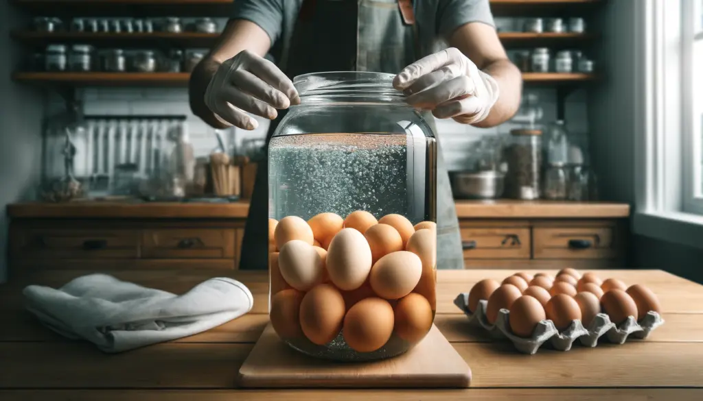 eggs water glass