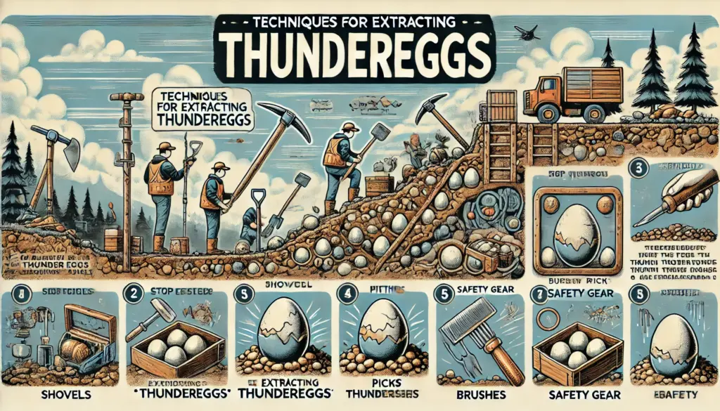 Techniques for Extracting Thundereggs