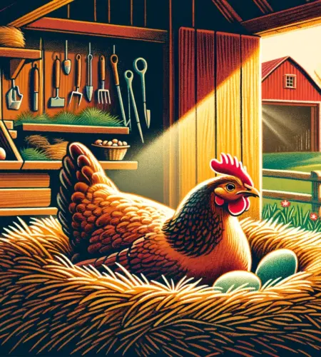 Where do Chickens eggs come out?
